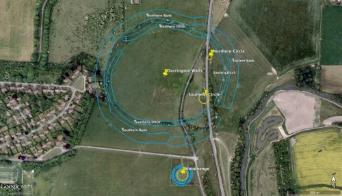 Durrington Walls Aerial View