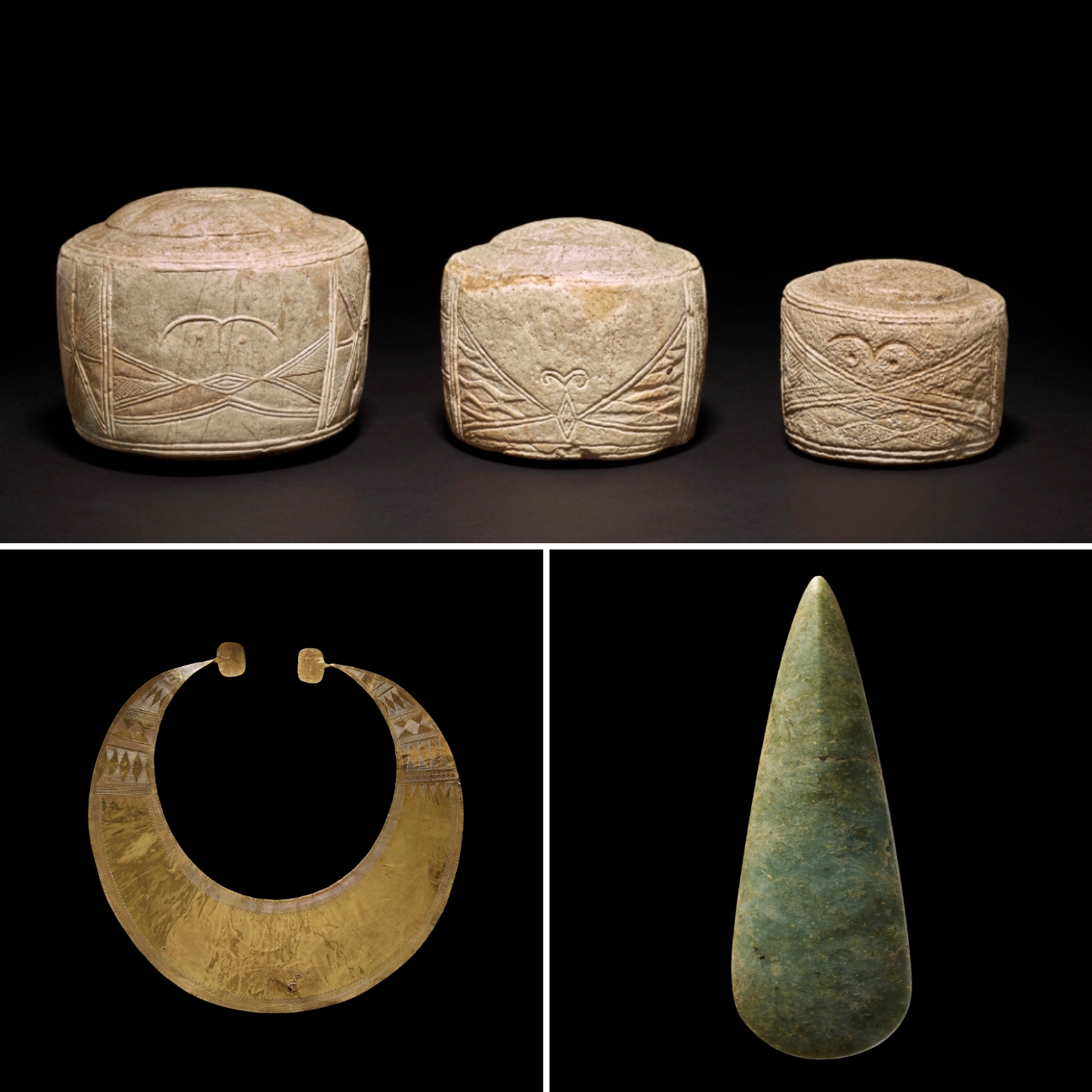 Objects from the exhibition