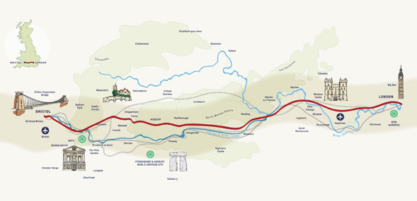 The Great West Way Touring Route