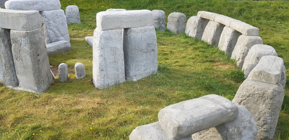 Stonehenge replica